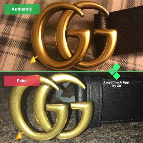 how to tell if gucci belt is fake